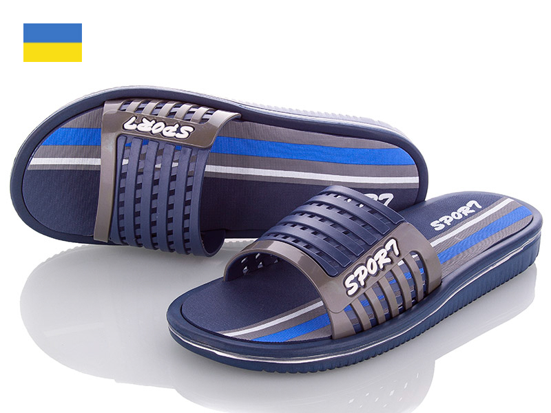 Шлепанцы Dago (41-45) Roksol ММ5 синій (лето)