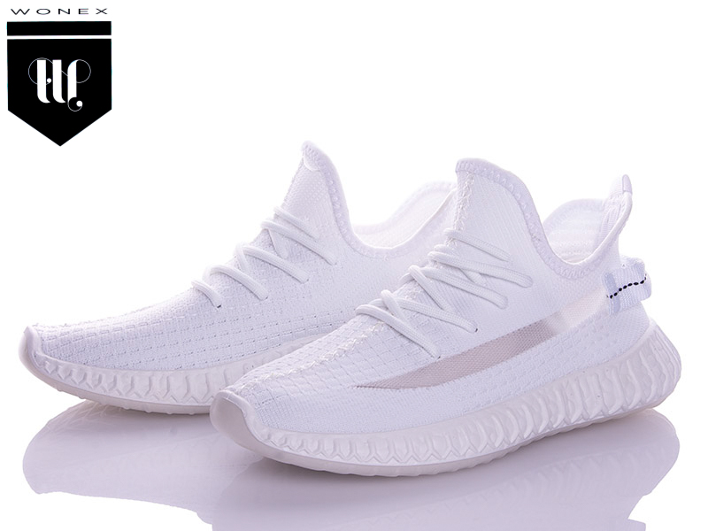 Кроссовки VIOLETA (40-45) 20-823 white (лето)