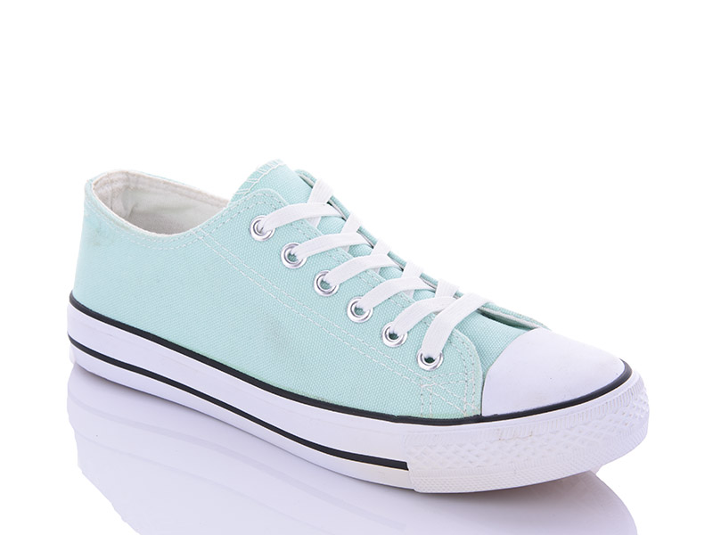 Кеды Lancast (36-41) Кеды 815 green Распродажа (деми)