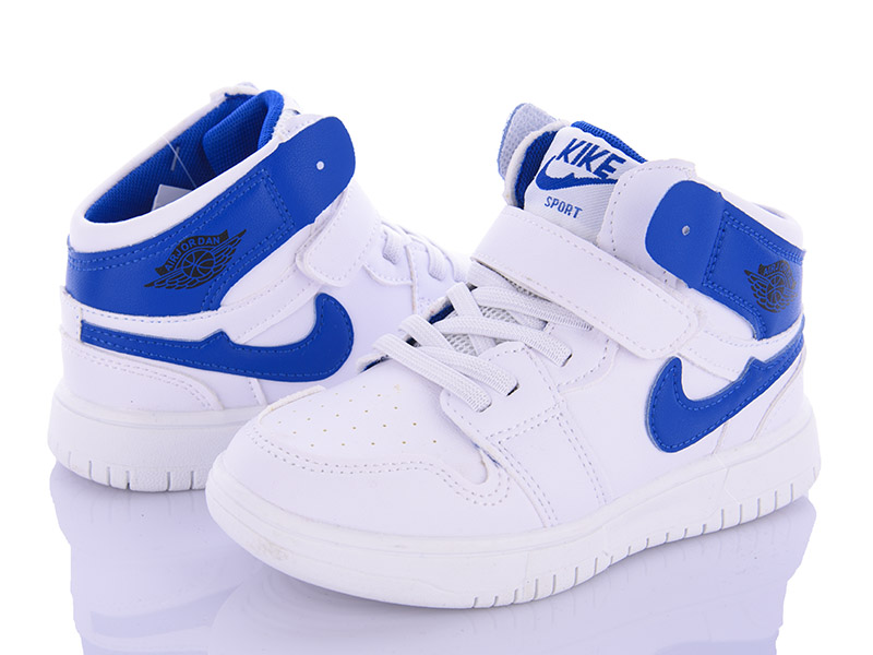 Кроссовки VIOLETA (32-37) Y49-0141B white-blue (деми)