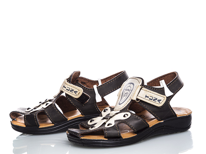 Босоножки ShoesViento (24-29) Туна чер-сер (лето)