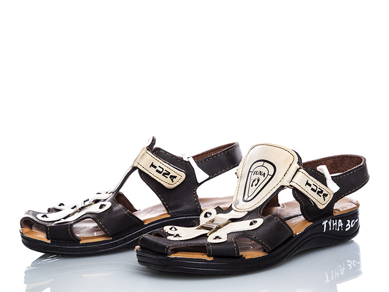 Босоножки ShoesViento (30-35) Туна чер-беж (лето)