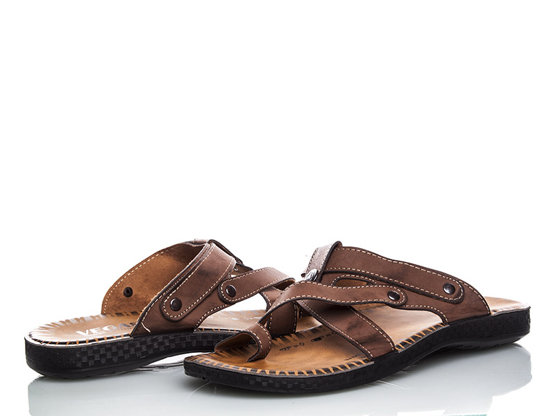 Шлепанцы ShoesViento (40-45) 1003 беж (лето)