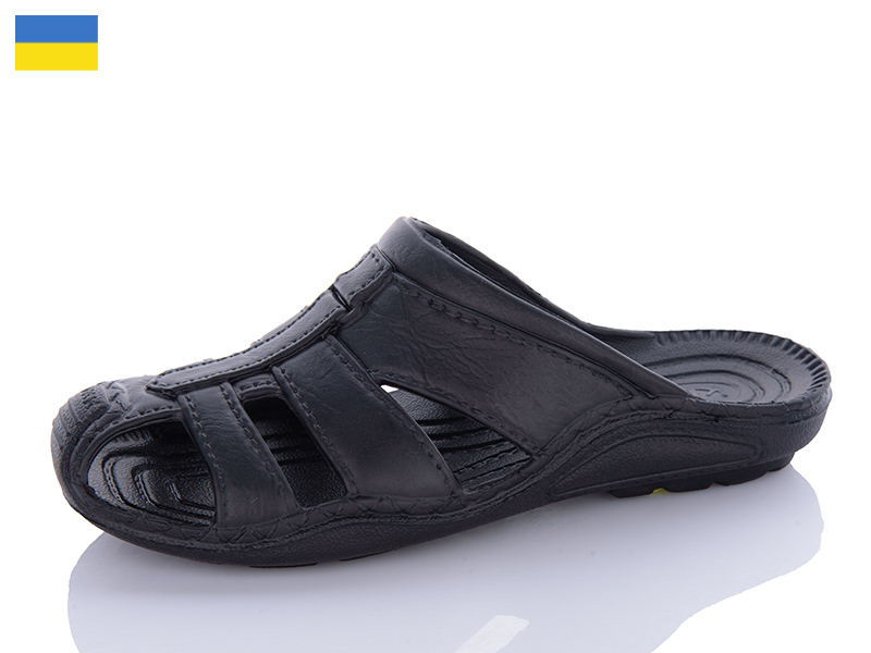 Шлепанцы ALEX M&L (41-45) ML27 чорний (лето)