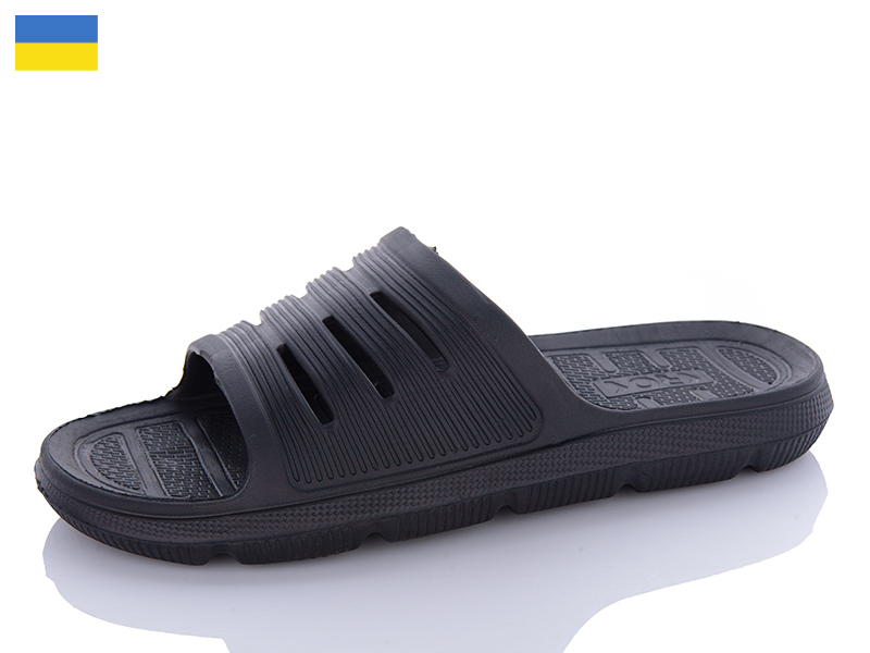 Шлепанцы ALEX M&L (41-46) ML72 чорний (лето)
