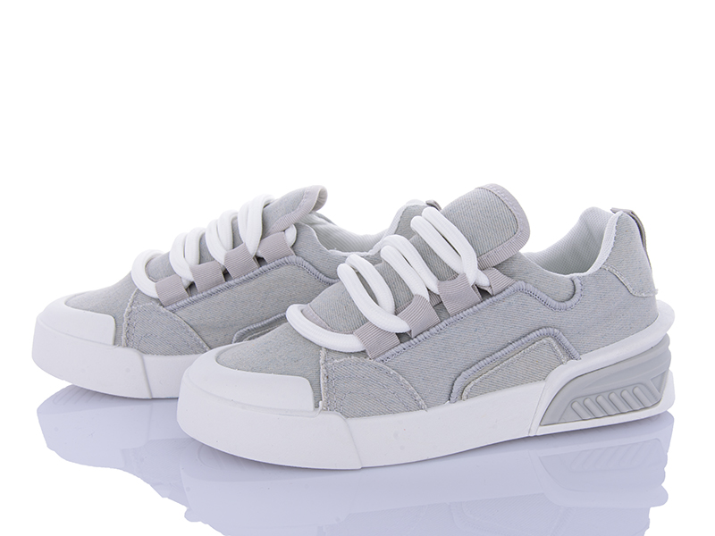 Кроссовки VIOLETA (36-41) 143-46 grey (деми)