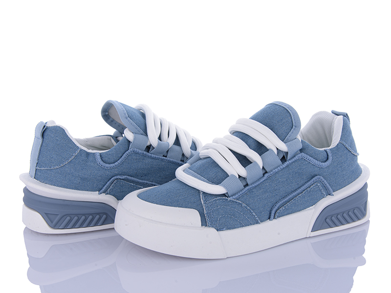 Кроссовки VIOLETA (36-41) 143-46 l.blue (деми)
