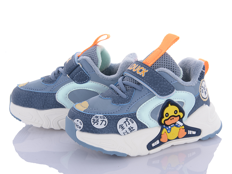 Кроссовки Comfort-baby (22-26) 5612 блакитний (деми)