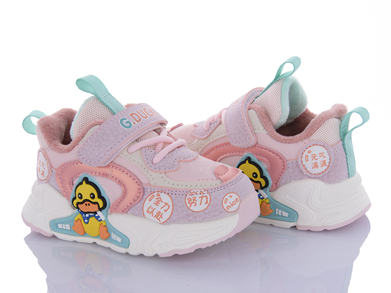 Кроссовки Comfort-baby (22-26) 5612 рожев  (деми)