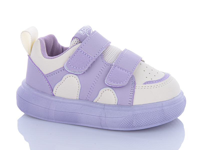 Кроссовки Comfort-baby (26-30) 71990 беж-фіол.(26-30) (деми)