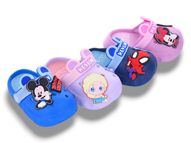 Кроксы BabyShop (18-23) 888A mix (лето)