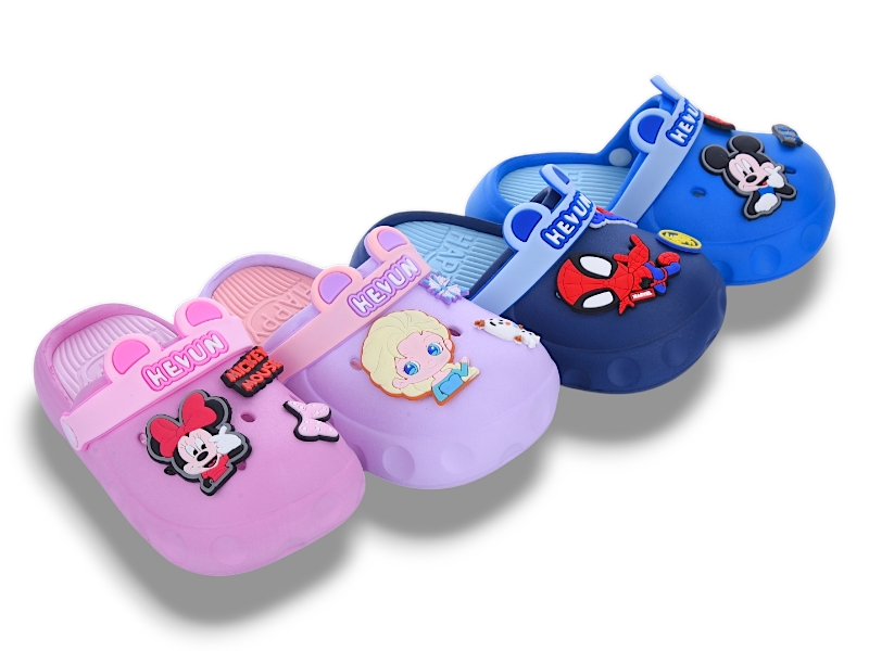Кроксы BabyShop (24-29) 888B mix (лето)