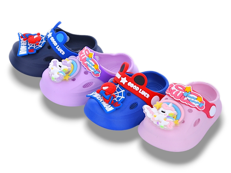 Кроксы BabyShop (18-23) E709 mix (лето)