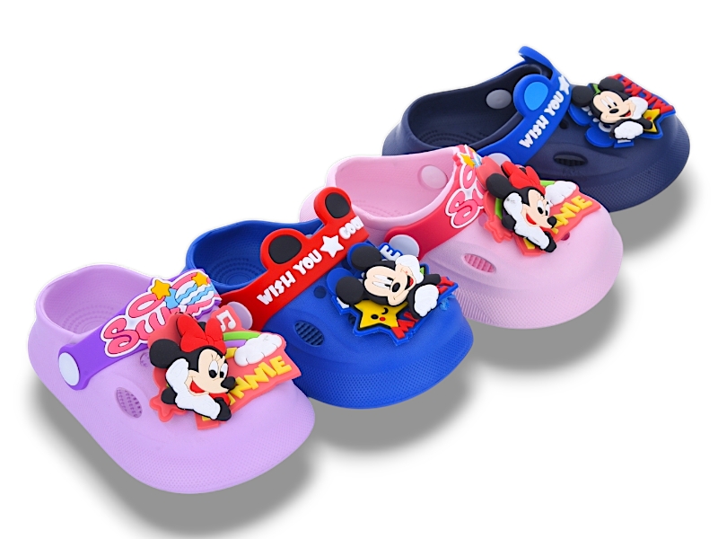 Кроксы BabyShop (18-23) E991 mix (лето)