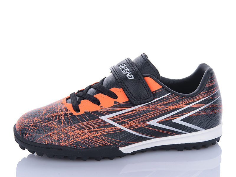 Спорт Restime (31-35) DIDB25611-1 black-silver-orange (деми)