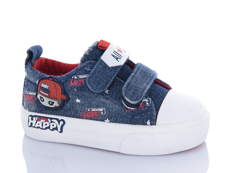 Кеды Comfort-baby (21-25) 131-1 синій (21-25) (деми)