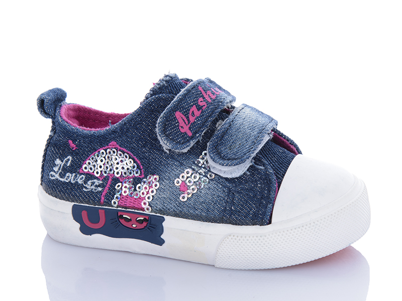 Кеды Comfort-baby (20-25) 518-1 синій (20-25) (деми)