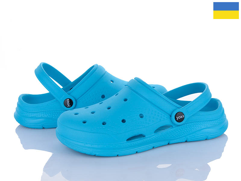 Кроксы Vladimir (36-41) Крок K102 бірюзовий (лето)