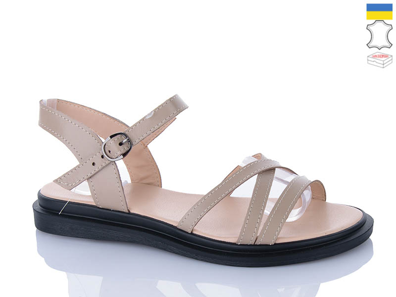 Босоножки Sali (36-40) 1101-1 капучино (лето)