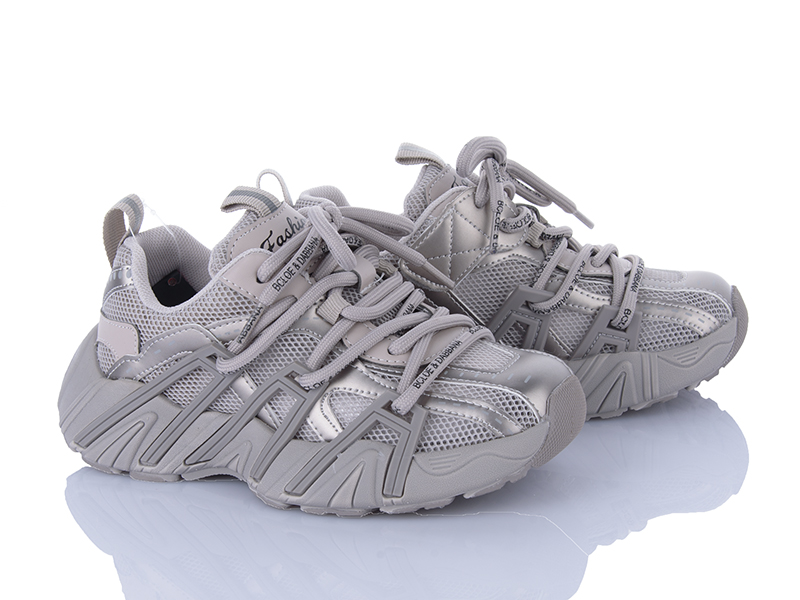 Кроссовки Clibee (31-37) A870325 beige (деми)