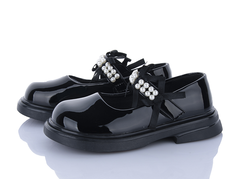 Туфли Clibee (27-32) DB632-1 black (деми)