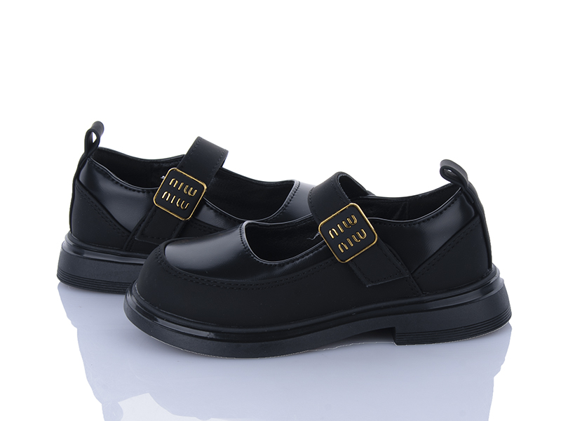 Туфли Clibee (26-31) DB708-2 black (деми)
