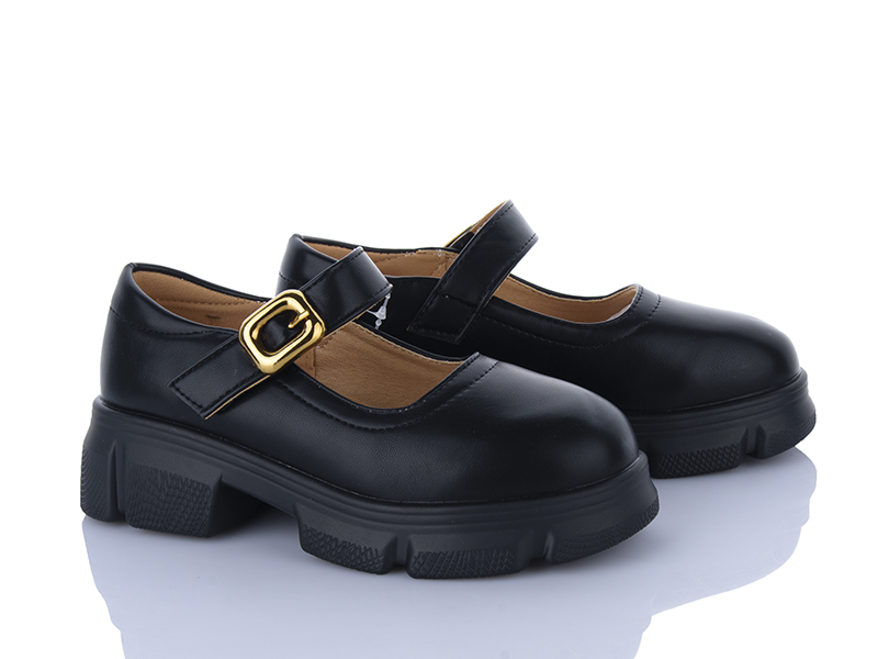 Туфли Clibee (32-37) DC705-2 black (деми)