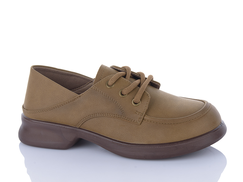 Туфли WSMR (36-41) A9702 khaki (деми)