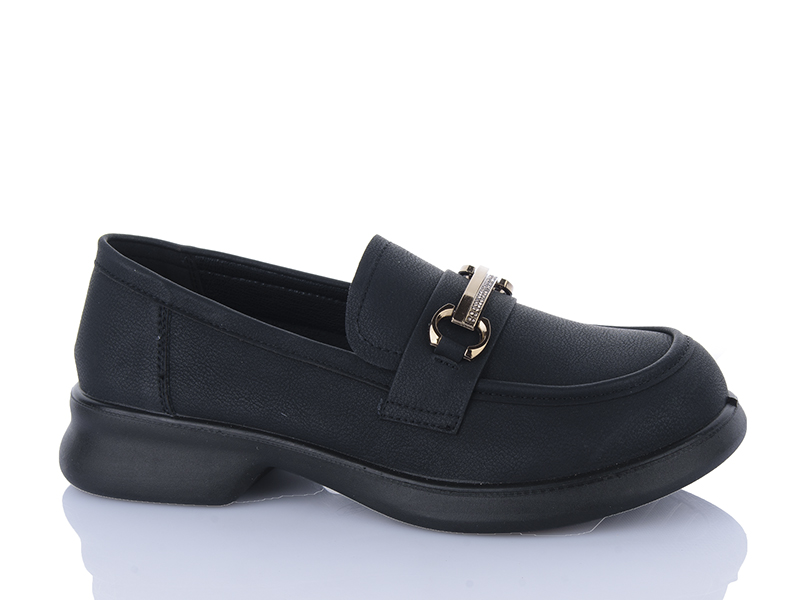 Туфли WSMR (36-41) A9706 black (деми)