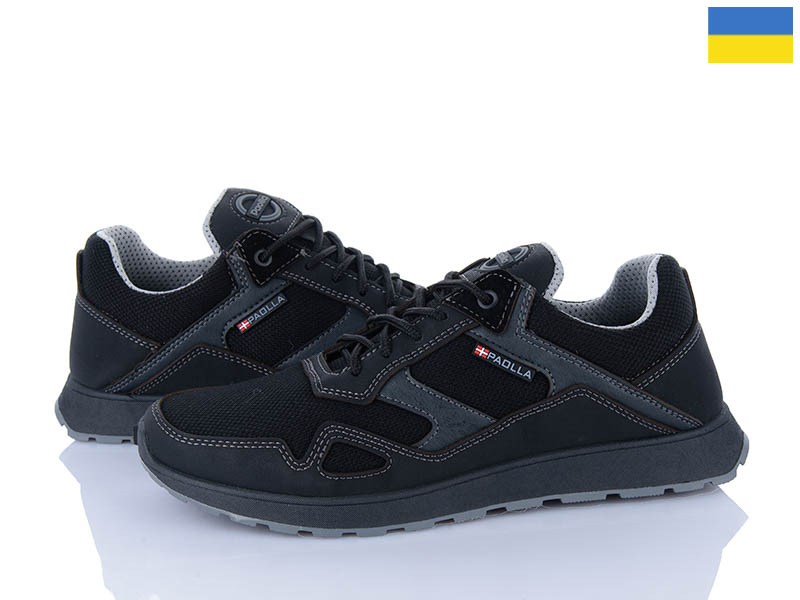 Кроссовки Львов База (40-45) Paolla Sport 2-5113 чорний (деми)