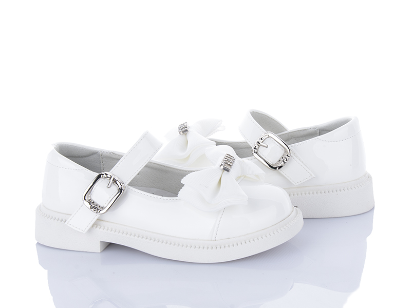 Туфли Clibee (26-31) B1665 white (деми)