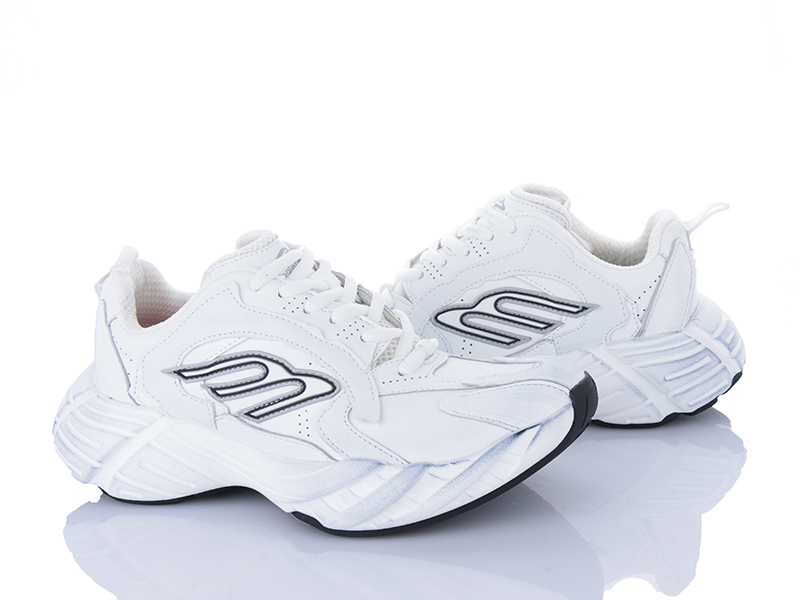 Кроссовки Clibee (35-40) D25999 white (деми)