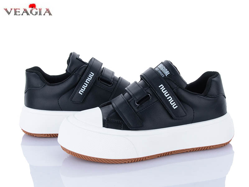 Кроссовки ADA (36-41) V975 black (деми)