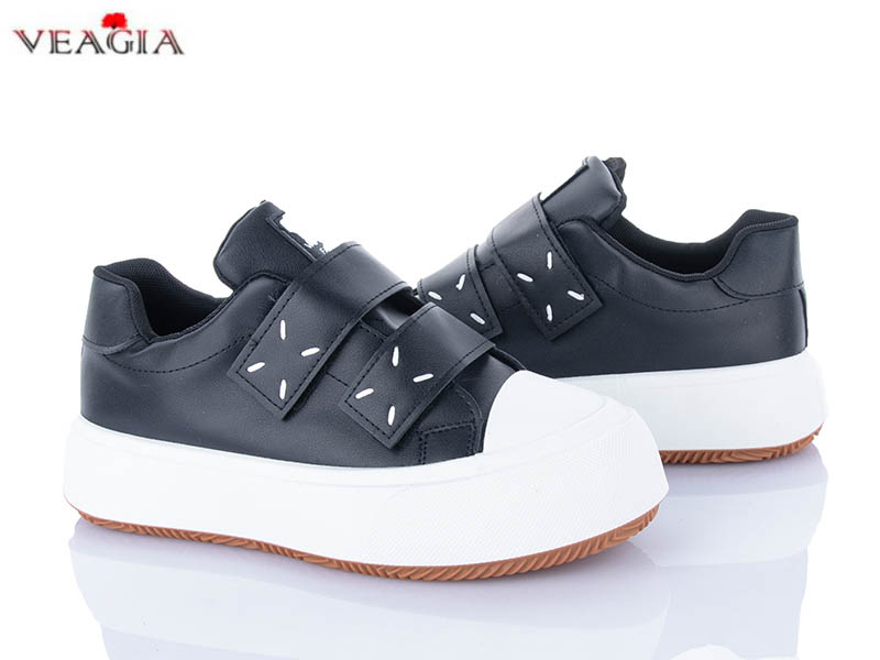 Кроссовки ADA (36-41) V976 black (деми)