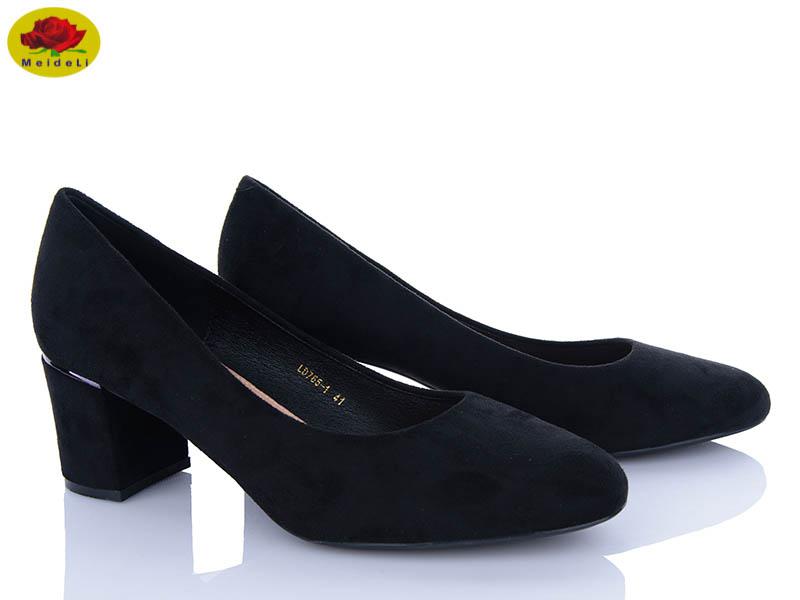 Туфли Meideli (40-43) LD765-1 батал (деми)