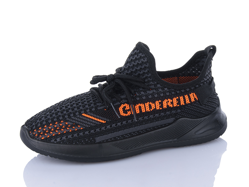 Кроссовки Super Gear (31-36) S1377-1 black (лето)