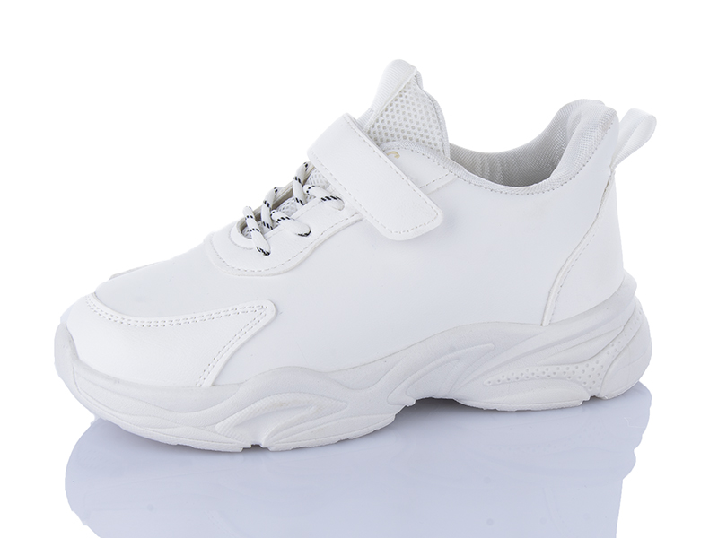 Кроссовки JIBUKANG (32-37) 02-780 white (деми)