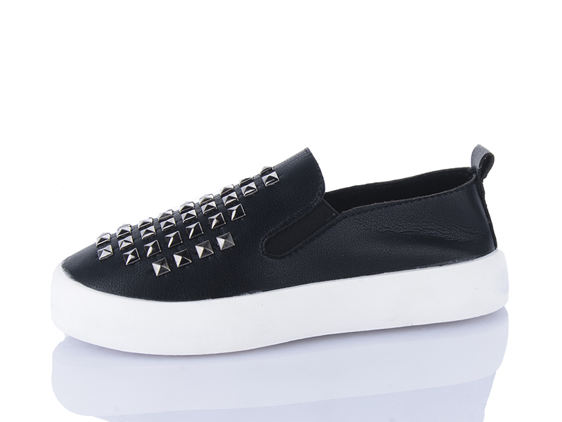 Слипоны JIBUKANG (32-37) D728-1 black (деми)