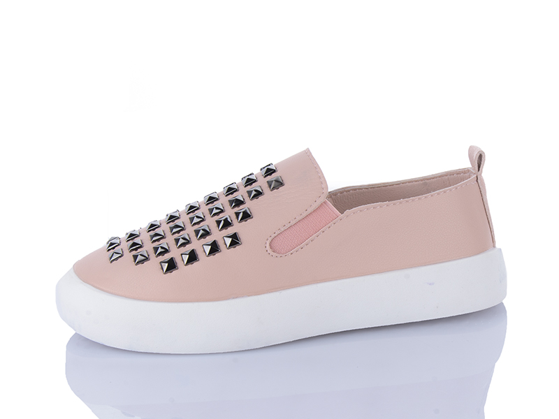 Слипоны JIBUKANG (32-37) D728-3 pink (деми)
