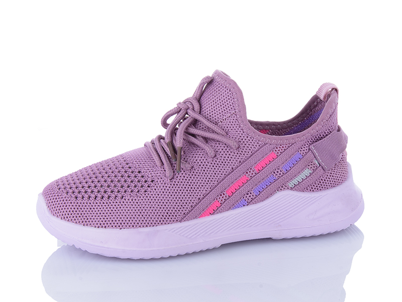 Кроссовки JIBUKANG (31-36) S1376-3 lilac (лето)