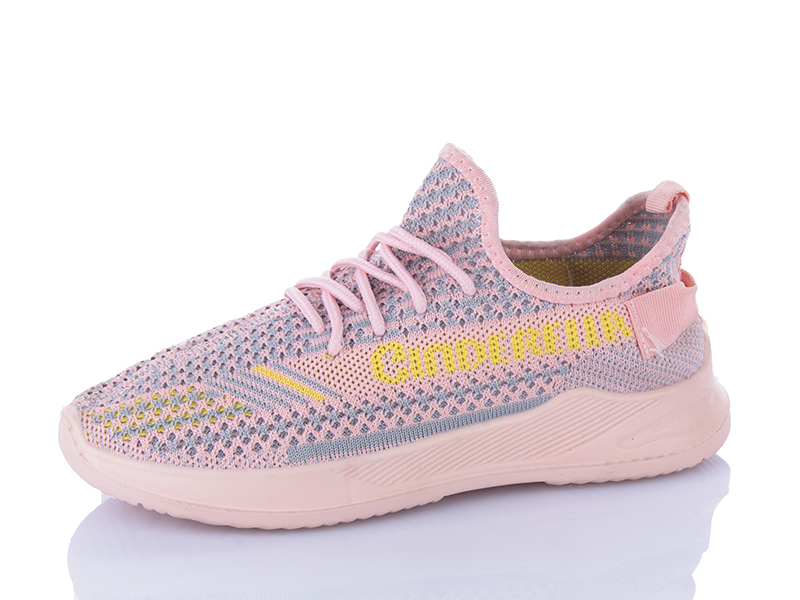 Кроссовки JIBUKANG (31-36) S1377-2 pink (лето)