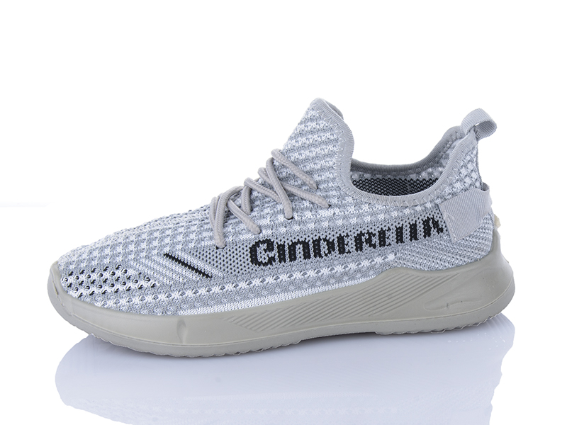 Кроссовки JIBUKANG (31-36) S1377-3 grey (лето)