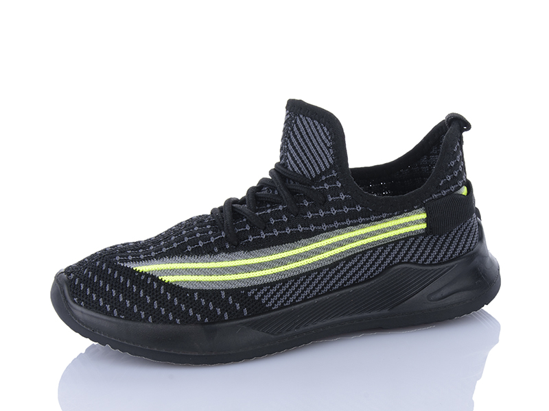 Кроссовки JIBUKANG (31-36) S1378-1 black (лето)