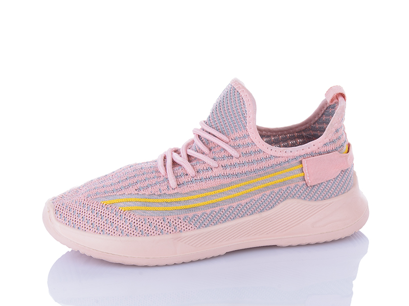 Кроссовки JIBUKANG (31-36) S1378-2 pink (лето)