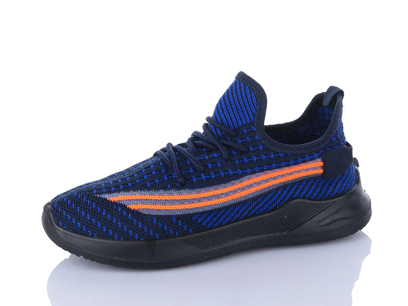 Кроссовки JIBUKANG (31-36) S1378-3 navy (лето)