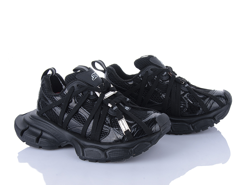 Кроссовки Clibee (35-40) D68037 black (деми)