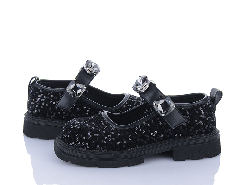 Туфли Clibee (31-37) N35339-1 black (деми)