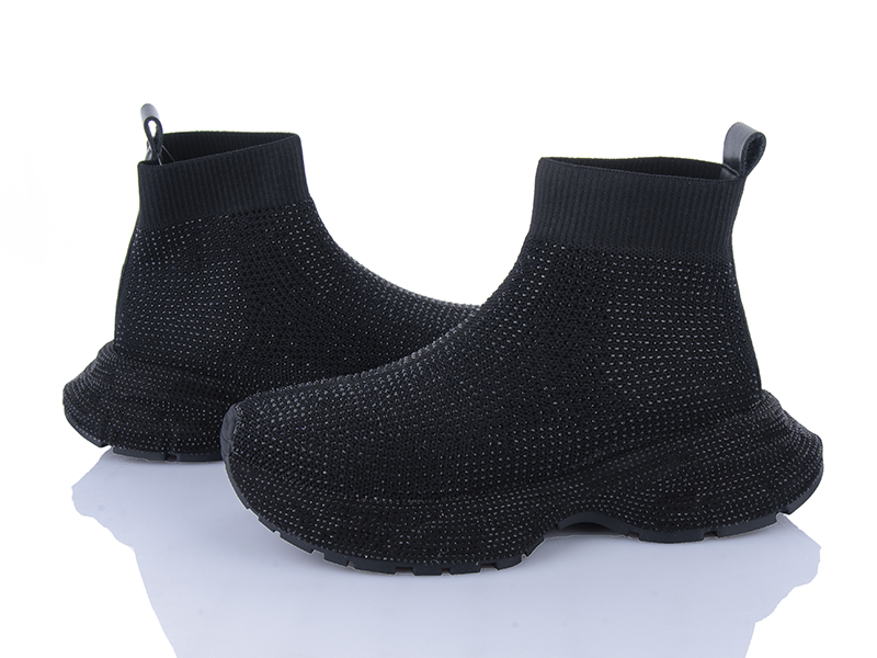 Ботинки Clibee (36-40) N55118-3 black (лето)