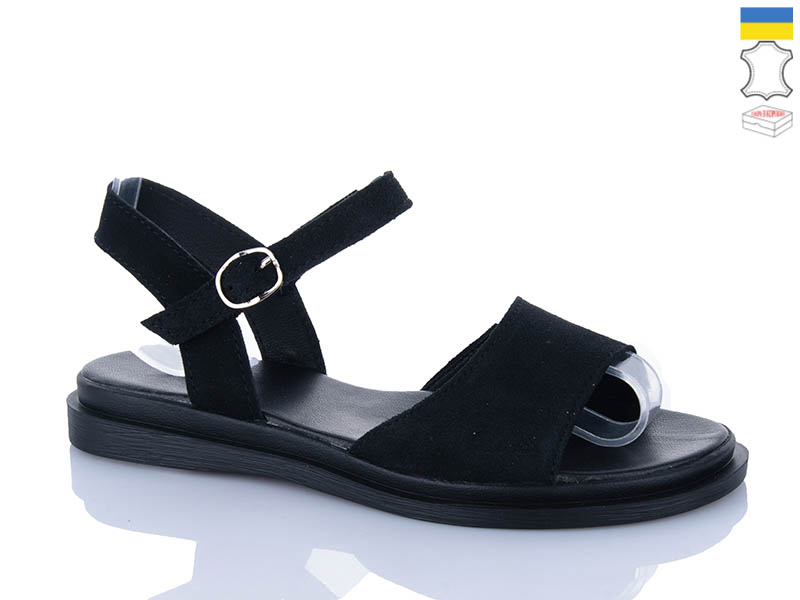 Босоножки Sali (36-40) 508 чорний з. (лето)