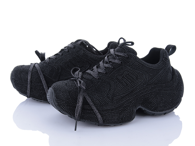 Кроссовки Clibee (36-40) D180 black (деми)